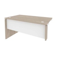 Onix O.SPR-3.8L (Дуб Аттик/Белый Бриллиант) Стол-приставка левый к опорным элементам