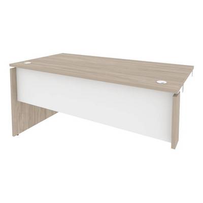 Onix O.SPR-4.8L (Дуб Аттик/Белый Бриллиант) Стол-приставка левый к опорным элементам