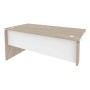 Onix O.SPR-4.8L (Дуб Аттик/Белый Бриллиант) Стол-приставка левый к опорным элементам