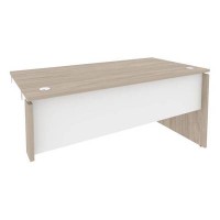 Onix O.SPR-4.8R (Дуб Аттик/Белый Бриллиант) Стол-приставка правый к опорным элементам