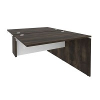 Onix O.D.SPR-2.8 (Дуб Мали/Белый Бриллиант) Стол-приставка двойной к опорным элементам