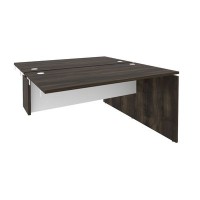 Onix O.D.SPR-3.7 (Дуб Мали/Белый Бриллиант) Стол-приставка двойной к опорным элементам