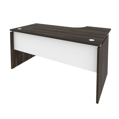 Onix O.SA-1L (Дуб Мали/Белый Бриллиант) Стол эргономичный левый