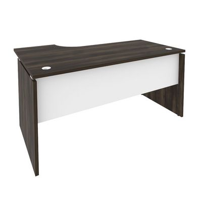 Onix O.SA-1R (Дуб Мали/Белый Бриллиант) Стол эргономичный правый