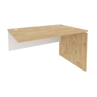 Onix O.1.NRS-2.8 (Тиквуд Светлый/Белый Бриллиант) Наборный элемент рабочей станции