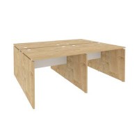 Onix O.D.RS-4.1.8 (Тиквуд Светлый/Белый Бриллиант) Рабочая станция