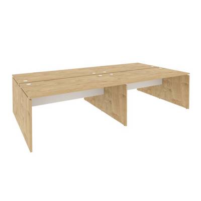 Onix O.D.RS-4.4.8 (Тиквуд Светлый/Белый Бриллиант) Рабочая станция