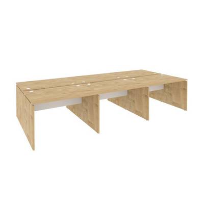 Onix O.D.RS-6.2.8 (Тиквуд Светлый/Белый Бриллиант) Рабочая станция