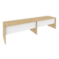 Onix O.RS-2.4.7 (Тиквуд Светлый/Белый Бриллиант) Рабочая станция