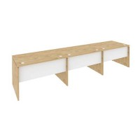 Onix O.RS-3.2.8 (Тиквуд Светлый/Белый Бриллиант) Рабочая станция