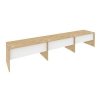 Onix O.RS-3.3.7 (Тиквуд Светлый/Белый Бриллиант) Рабочая станция