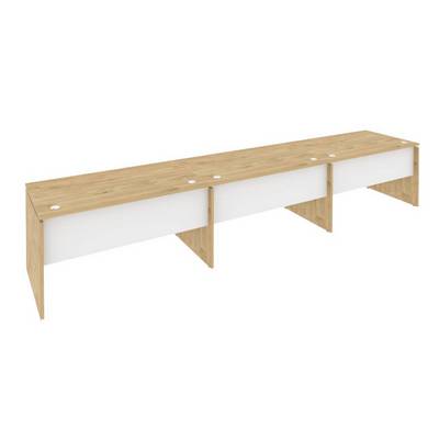 Onix O.RS-3.3.8 (Тиквуд Светлый/Белый Бриллиант) Рабочая станция