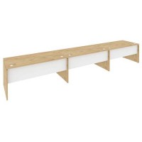 Onix O.RS-3.4.8 (Тиквуд Светлый/Белый Бриллиант) Рабочая станция