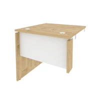 O.SPR-0.8L (Тиквуд Светлый/Белый Бриллиант) Стол-приставка левый к опорным элементам