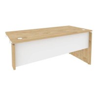 Onix O.SPR-4.7R (Тиквуд Светлый/Белый Бриллиант) Стол-приставка правый к опорным элементам