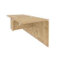 Onix O.D.SPR-0.8 (Тиквуд Светлый) Стол-приставка двойной к опорным элементам