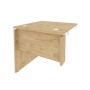 Onix O.SPR-0.8L (Тиквуд Светлый) Стол-приставка левый к опорным элементам
