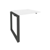 Onix O.MO-1.NRS-0.7 (Белый Бриллиант/Антрацит) Наборный элемент рабочей станции на О-образном м/к