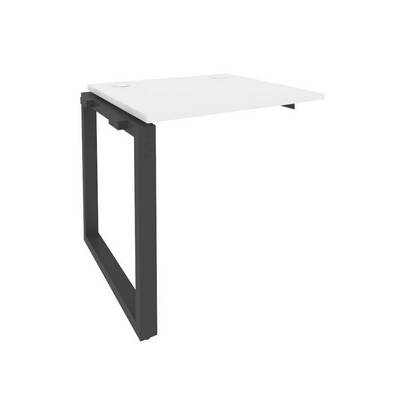 Onix O.MO-1.NRS-0.7 (Белый Бриллиант/Антрацит) Наборный элемент рабочей станции на О-образном м/к