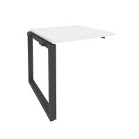 Onix O.MO-1.NRS-0.8 (Белый Бриллиант/Антрацит) Наборный элемент рабочей станции на О-образном м/к