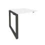 Onix O.MO-1.NRS-0.8 (Белый Бриллиант/Антрацит) Наборный элемент рабочей станции на О-образном м/к