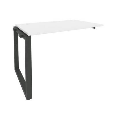 Onix O.MO-1.NRS-2.7 (Белый Бриллиант/Антрацит) Наборный элемент рабочей станции на О-образном м/к