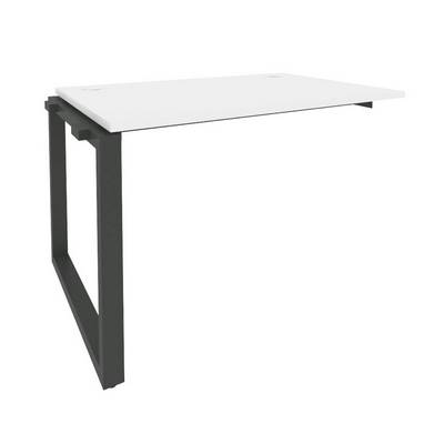 Onix O.MO-1.NRS-2.8 (Белый Бриллиант/Антрацит) Наборный элемент рабочей станции на О-образном м/к