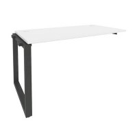 Onix O.MO-1.NRS-3.7 (Белый Бриллиант/Антрацит) Наборный элемент рабочей станции на О-образном м/к