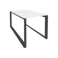 Onix O.MO-D.RS-2.0.7 (Белый Бриллиант/Антрацит) Рабочая станция на О-образном м/к