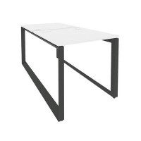 Onix O.MO-D.RS-2.0.8 (Белый Бриллиант/Антрацит) Рабочая станция на О-образном м/к