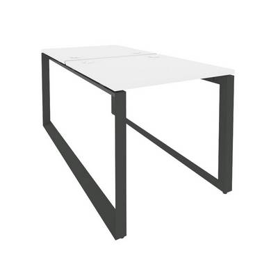 Onix O.MO-D.RS-2.0.8 (Белый Бриллиант/Антрацит) Рабочая станция на О-образном м/к