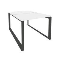 Onix O.MO-D.RS-2.1.7 (Белый Бриллиант/Антрацит) Рабочая станция на О-образном м/к