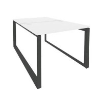 Onix O.MO-D.RS-2.1.8 (Белый Бриллиант/Антрацит) Рабочая станция на О-образном м/к