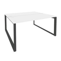 Onix O.MO-D.RS-2.4.7 (Белый Бриллиант/Антрацит) Рабочая станция на О-образном м/к