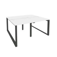 Onix O.MO-D.RS-4.0.7 (Белый Бриллиант/Антрацит) Рабочая станция на О-образном м/к