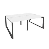 Onix O.MO-D.RS-4.1.7 (Белый Бриллиант/Антрацит) Рабочая станция на О-образном м/к