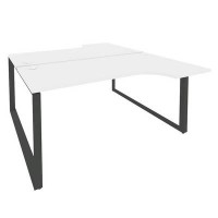 Onix O.MO-D.SA-1 (Белый Бриллиант/Антрацит) Рабочая станция на О-образном м/к