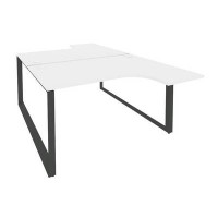 Onix O.MO-D.SA-3 (Белый Бриллиант/Антрацит) Рабочая станция на О-образном м/к