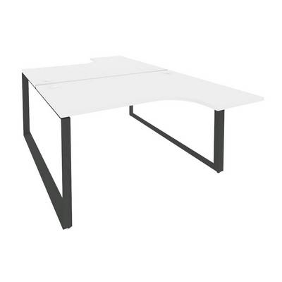 Onix O.MO-D.SA-3 (Белый Бриллиант/Антрацит) Рабочая станция на О-образном м/к