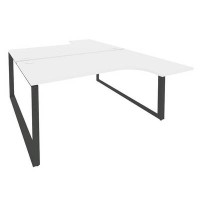 Onix O.MO-D.SA-4 (Белый Бриллиант/Антрацит) Рабочая станция на О-образном м/к