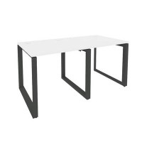 Onix O.MO-RS-2.0.8 (Белый Бриллиант/Антрацит) Рабочая станция на О-образном м/к