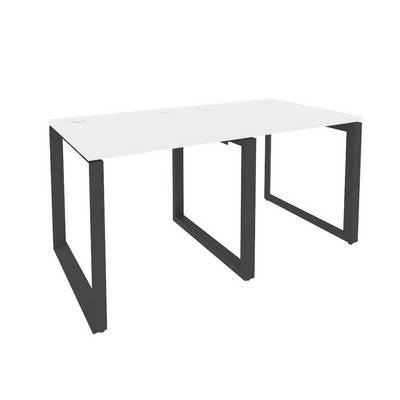 Onix O.MO-RS-2.0.8 (Белый Бриллиант/Антрацит) Рабочая станция на О-образном м/к