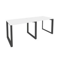 Onix O.MO-RS-2.1.7 (Белый Бриллиант/Антрацит) Рабочая станция на О-образном м/к