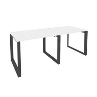 Onix O.MO-RS-2.1.8 (Белый Бриллиант/Антрацит) Рабочая станция на О-образном м/к