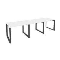 Onix O.MO-RS-3.1.8 (Белый Бриллиант/Антрацит) Рабочая станция на О-образном м/к