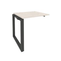 Onix O.MO-1.NRS-0.7 (Денвер Светлый/Антрацит) Наборный элемент рабочей станции на О-образном м/к