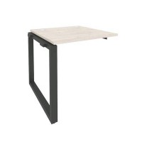 Onix O.MO-1.NRS-0.8 (Денвер Светлый/Антрацит) Наборный элемент рабочей станции на О-образном м/к