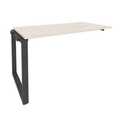 Onix O.MO-1.NRS-3.7 (Денвер Светлый/Антрацит) Наборный элемент рабочей станции на О-образном м/к