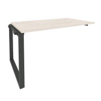 Onix O.MO-1.NRS-3.8 (Денвер Светлый/Антрацит) Наборный элемент рабочей станции на О-образном м/к