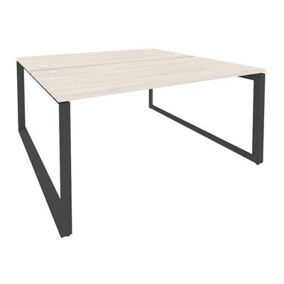 Onix O.MO-D.RS-2.4.8 (Денвер Светлый/Антрацит) Рабочая станция на О-образном м/к